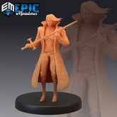 Vampire Hunter 3D-printed model